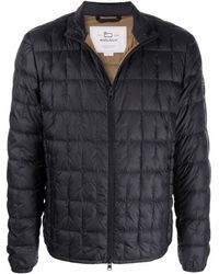 Woolrich - Quilted Zip-up Down Jacket - Lyst