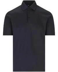 Herno - Short Sleeves Polo Shirt - Lyst