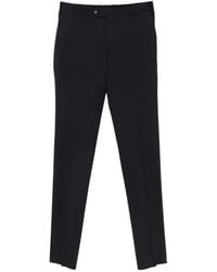 PT Torino - Elasticated-Waistband Tailored Trousers - Lyst
