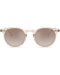 Oliver Peoples - Round-Frame Tinted-Lenses Sunglasses - Lyst