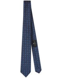 Etro - Seidenkrawatte Mit Paisley-Stickerei - Lyst