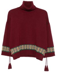 Etro - Jersey Con Motivo Geométrico Y Borlas - Lyst