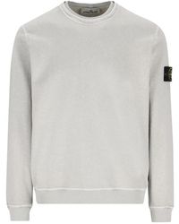 Stone Island - Old Effect Sweatshirt - Lyst