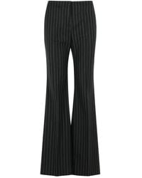 Sportmax - 'Visino' Virgin Wool Blend Pants - Lyst