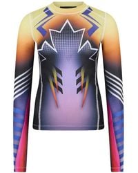 DSquared² - Skiers Printed Long Sleeve T-Shirt - Lyst