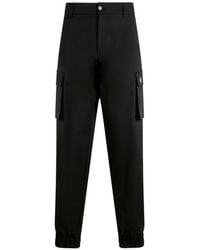 Philipp Plein - Pantalones Cargo Negros - Lyst