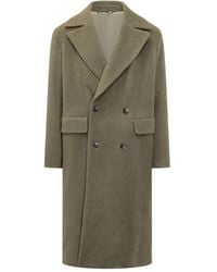 BOSS - Double-Breasted Coat - Lyst