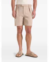 Manière De Voir - Marin Tailored Pleated Shorts - Lyst
