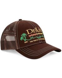 Deus Ex Machina - Sanchez Embroidered Mesh-Panel Cap - Lyst
