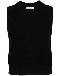 Lemaire - Sleeveless Cropped Vest - Lyst
