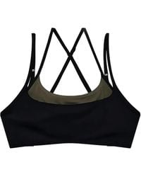 P.E Nation - Crossover Strap Sports Bra - Lyst