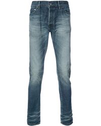 John Elliott Faded Effect Jeans - Blue