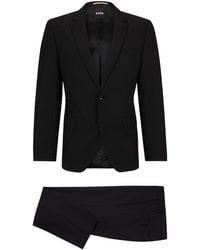 BOSS - Virgin Wool-Blend Suit - Lyst