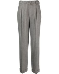 Ralph Lauren Collection - Pantalones de vestir a rayas - Lyst