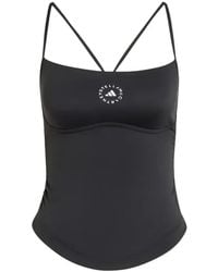 adidas By Stella McCartney - Spaghetti Strap Crop Top - Lyst