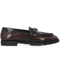 Pinko - Logo-Plaque Loafers - Lyst