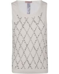 Twinset - Bead-Embellished Vest - Lyst