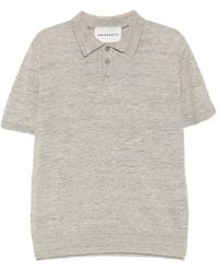 Amaranto - Short-Sleeve Polo Shirt - Lyst