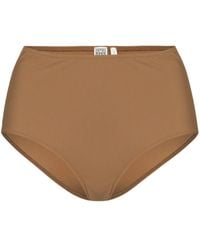 TOTEME - High-Rise Bikini Bottoms - Lyst