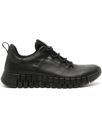 Ecco - Gruuv Waterproof Leather Sneakers - Lyst
