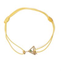 Aliita - 9kt Yellow Gold Martini Esmeralda Emerald Bracelet - Lyst