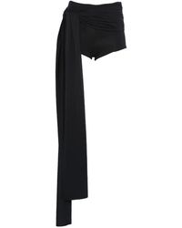 Axel 113 - Tina Draped Mini Shorts - Lyst