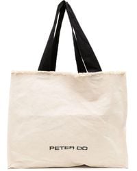 Peter Do - Logo-embroidered Canvas Tote Bag - Lyst
