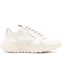 Buttero - Lace-Up Leather Sneakers - Lyst