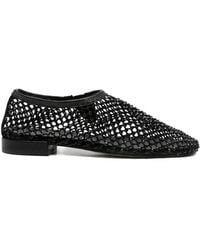Pedro Miralles - Zucaina Crystal-Embellished Mesh Pumps - Lyst