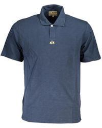 La Martina - Logo-Embroidered Cotton Polo Shirt - Lyst
