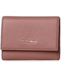 Coccinelle - Small Metallic Wallet - Lyst
