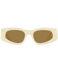 Gucci - Gg Geometric-Frame Sunglasses - Lyst