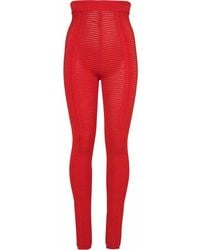 Balmain - ハイウエスト ニットレギンス - Lyst