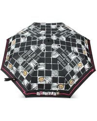 Moschino - Graphic-Print Umbrella - Lyst
