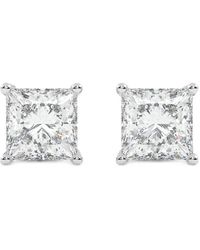 Diamond Essentials - Diamond Stud Earrings - Lyst