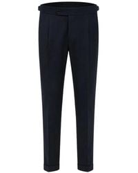 Franzese Collection - Stefano De Martino Pleated Wool Trousers - Lyst