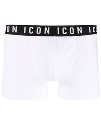 DSquared² - Icon Logo-waistband Briefs - Lyst