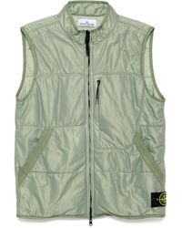Stone Island - Weste Mit Reißverschluss - Lyst