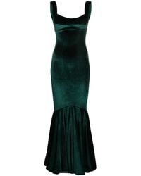Atu Body Couture - Velour Sleeveless Maxi Dress - Lyst