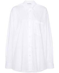 Acne Studios - Logo-embroidered Cotton Shirt - Lyst