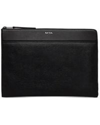 Paul Smith - Leren Laptoptas Met Rits - Lyst