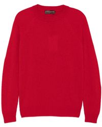FILIPPO DE LAURENTIIS - Ribbed-Knit Raglan-Sleeve Sweater - Lyst