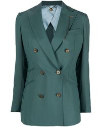 Maurizio Miri - Fitted Double-breasted Blazer - Lyst