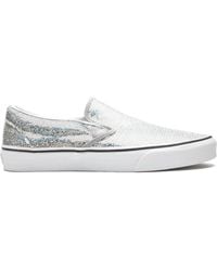 Vans - Classic Slip-On "Micro Sequins" Sneakers - Lyst