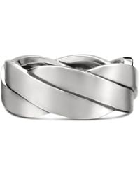 David Yurman - Sterling Dy Helios Band Ring (9Mm) - Lyst