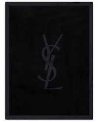 Saint Laurent - Logo-Detail Scarf - Lyst