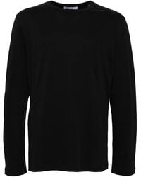 Helmut Lang - Logo-print long-sleeved T-shirt - Lyst