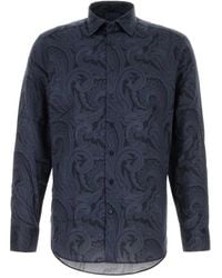 Etro - Paisley-Print Cotton Shirt - Lyst