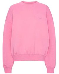 ROTATE BIRGER CHRISTENSEN - Heavy Crewneck Sweatshirt - Lyst