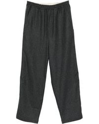 Isabel Benenato - Pinstripe Elasticated-Waist Trousers - Lyst